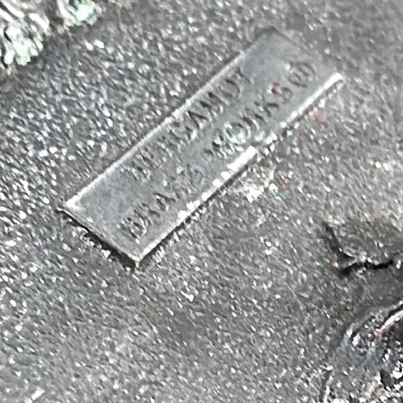 Bergamot Brass Works  1980’s USA Olympics brass belt buckle - Picture 4 of 7